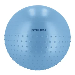Spokey, Half Fit, piłka gimnastyczna z częścią do masażu, 65 cm