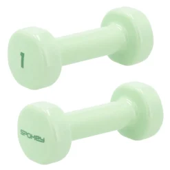 Spokey Shape, zestaw hantli winylowych, 2 x 1 kg