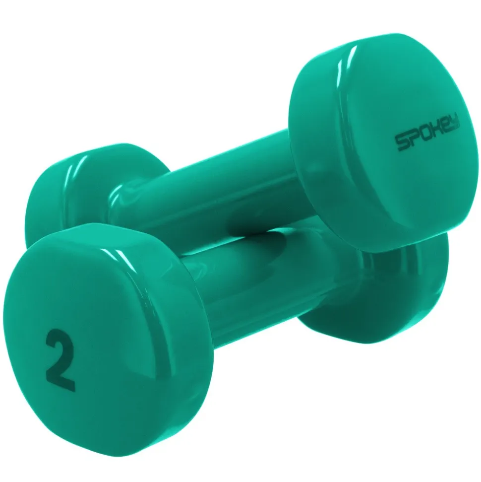 Spokey Shape, zestaw hantli winylowych, 2 x 2 kg