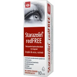 Starazolin redFREE, 0,5 mg/ml, krople do oczu, 10 ml