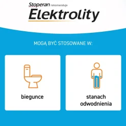 Stoperan, Elektrolity, proszek, smak pomarańczowy, 7 saszetek