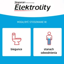 Stoperan, Elektrolity, proszek, smak truskawkowy, 7 saszetek