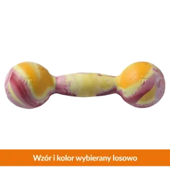 Sum-Plast Hantel, zabawka dla psa, mały, 14 cm, 1 szt.