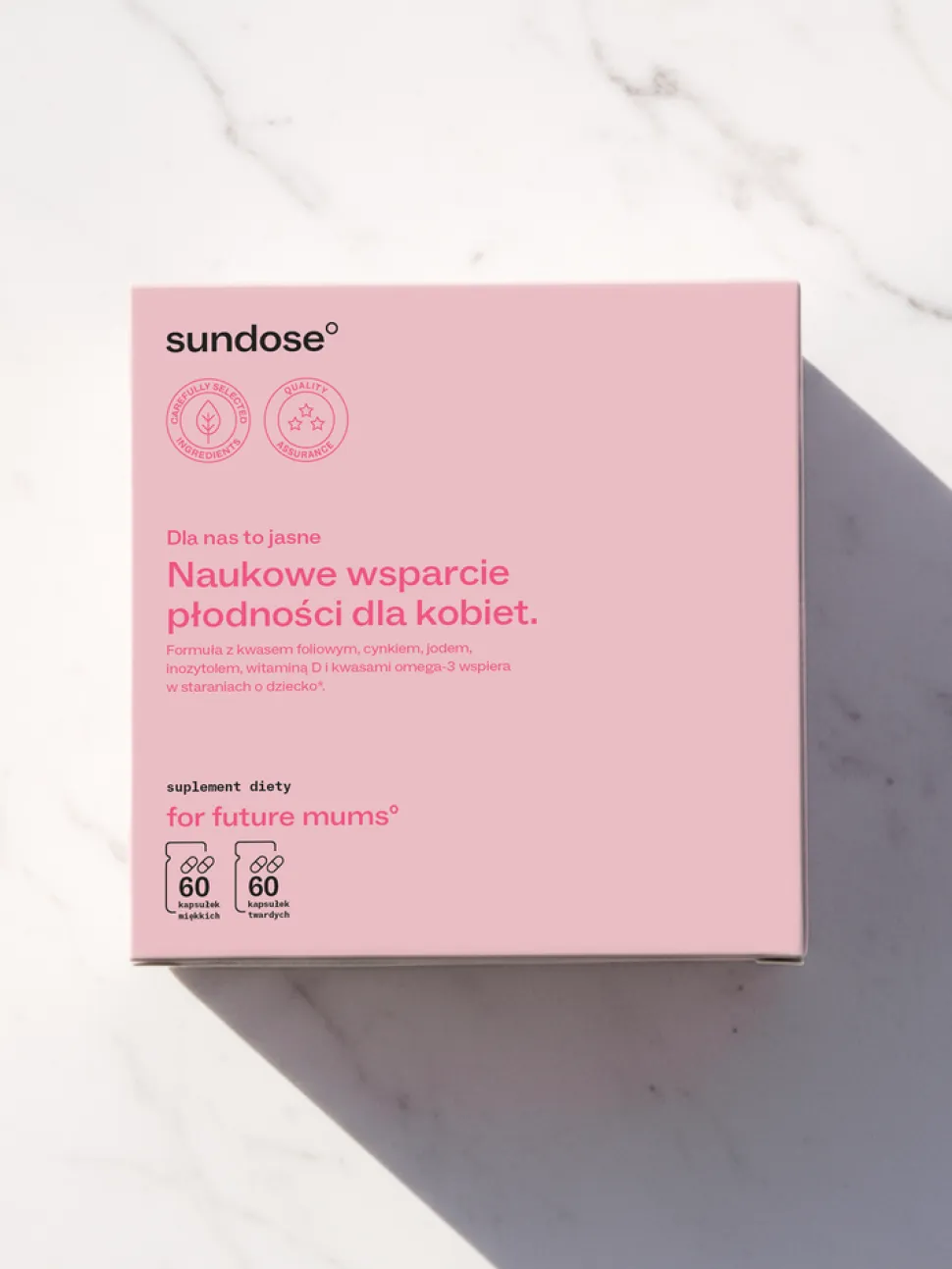 Sundose For Future Mums, kapsułki, 60 szt. + 60 szt.