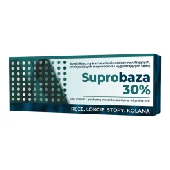 Suprobaza 30%, krem nawilżająco-zmiękczająco-wygładzający do stóp, kolan, łokci i rąk, 30 g