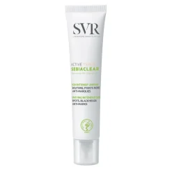 SVR Sebiaclear Active Teinte, ujednolicający krem aktywny redukujący zmiany trądzikowe, 40 ml