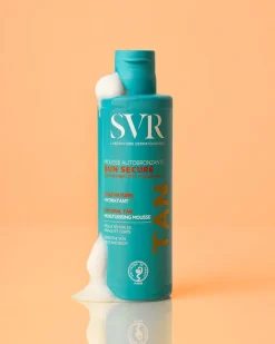 SVR Sun Secure Mousse Autobronzante, samoopalacz w piance, nawilżający, 150 ml