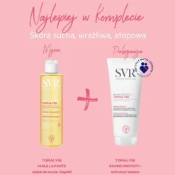 SVR Topialyse Baume Protect+, balsam do skóry atopowej i skłonnej do alergii, 200 ml