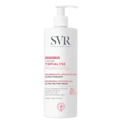 SVR Topialyse Creme, odżywczy krem do pielęgnacji skóry wrażliwej i suchej, 400 ml