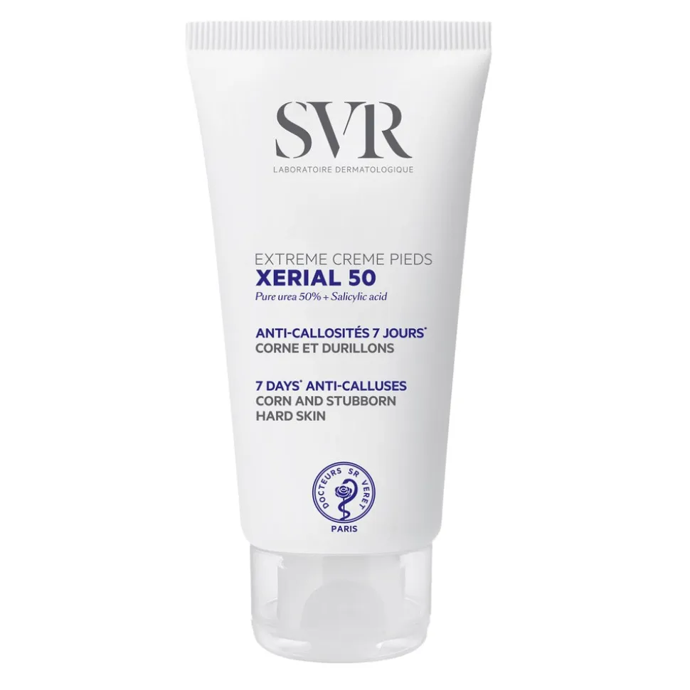 SVR Xerial 50 Extreme Creme Pieds, skondensowany krem do stóp, 50 ml