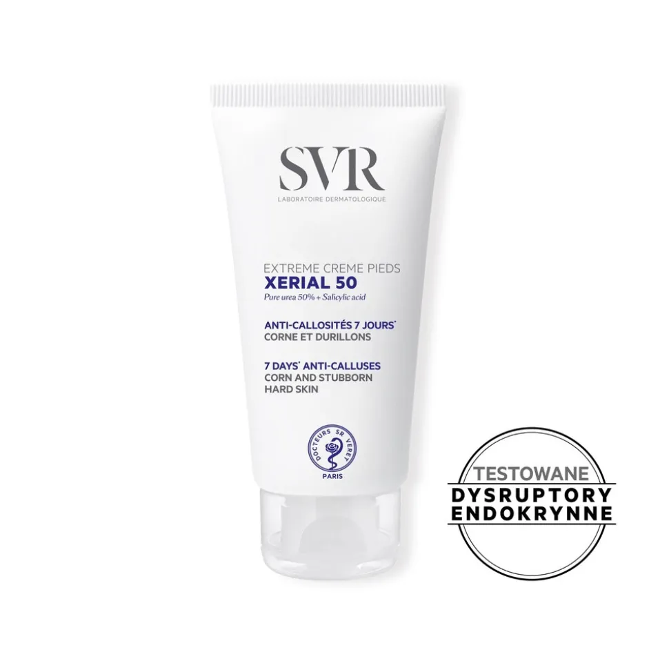 SVR Xerial 50 Extreme Creme Pieds, skondensowany krem do stóp, 50 ml