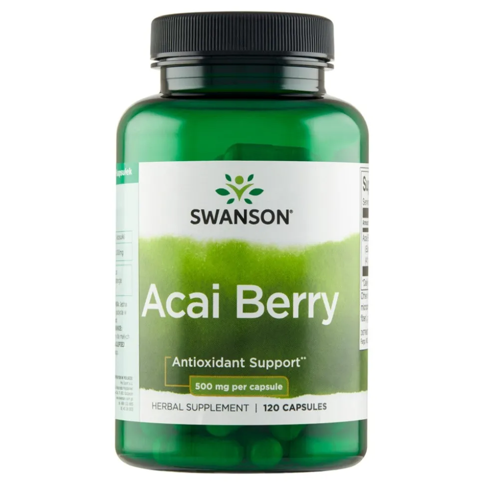 Swanson Acai Berry, kapsułki, 120 szt.