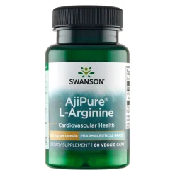 Swanson AjiPure L-Arginina, kapsułki, 60 szt.