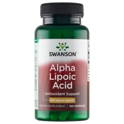 Swanson ALA kwas alfa liponowy 100 mg, kapsułki, 120 szt.