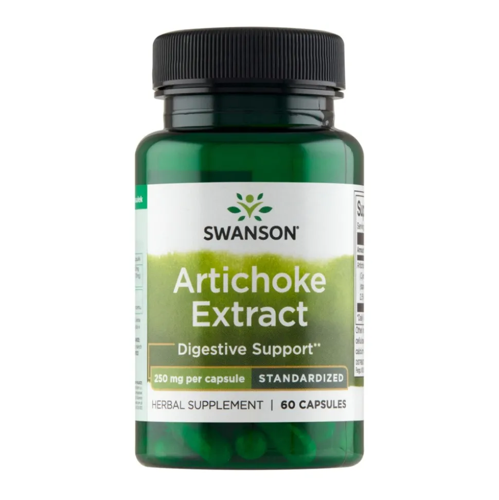 Swanson Artichoke Extract, kapsułki, 60 szt.