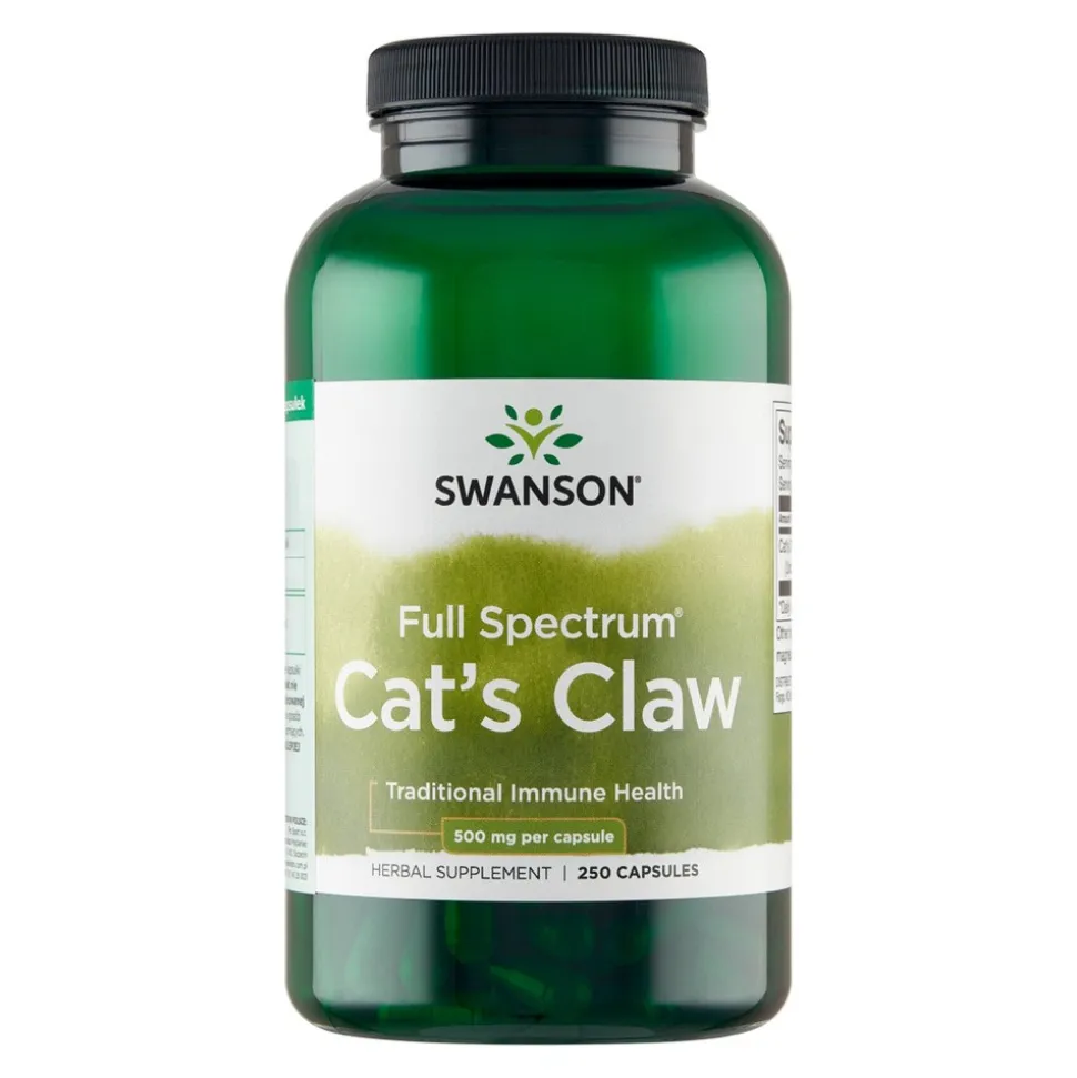 Swanson Cat's Claw, kapsułki, 250 szt.