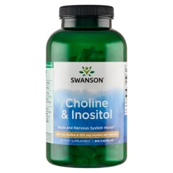 Swanson Cholina & Inozytol, kapsułki, 250 szt.