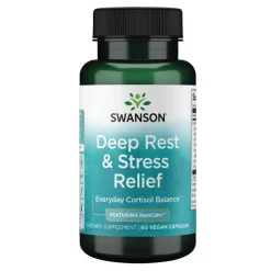 Swanson Deep Rest and Stress Relief Featuring KaraCalm, kapsułki, 60 szt.