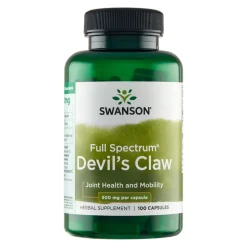 Swanson Devil's Claw, 500 mg, kapsułki, 100 szt.