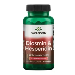 Swanson Diosmin & Hesperidin Featuring DiosVein, kapsułki, 60 szt.