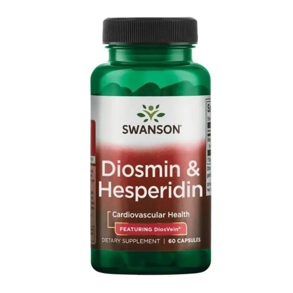 Swanson Diosmin & Hesperidin Featuring DiosVein, kapsułki, 60 szt.