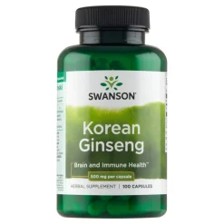 Swanson Żeń-szeń koreański, kapsułki, 100 szt.