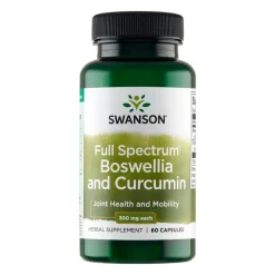 Swanson Full Spectrum Boswellia & Curcumin, kapsułki, 60 szt.
