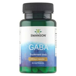 Swanson GABA, 250 mg, kapsułki, 60 szt.