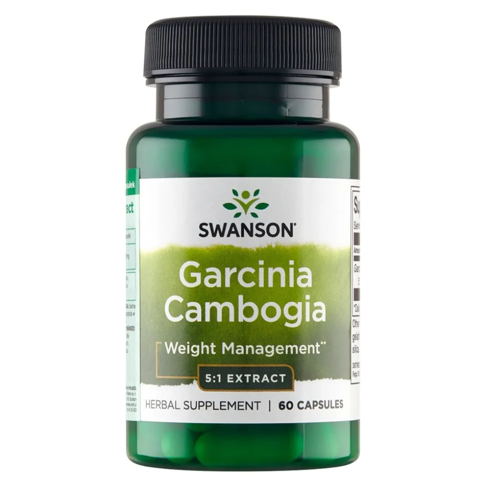 Swanson Garcinia Cambogia extract, kapsułki, 60 szt.