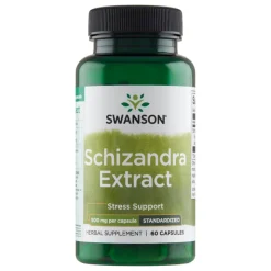 Swanson Schizandra extract, kapsułki, 60 szt.