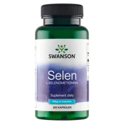 Swanson Selenium, kapsułki, 200 szt.