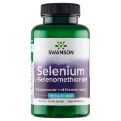 Swanson Selenium (L-Selenomethionine), 100 µg, kapsułki, 300 szt.