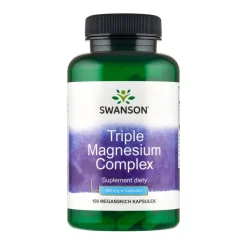 Swanson Triple Magnesium Complex, kapsułki, 100 szt.