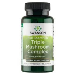 Swanson Triple Mushroom complex, kapsułki, 60 szt.