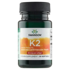 Swanson Witamina K2, 50 µg, kapsułki, 30 szt.