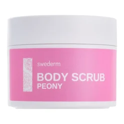 Swederm Body Scrub, cukrowy peeling do ciała, piwonia, 275 g