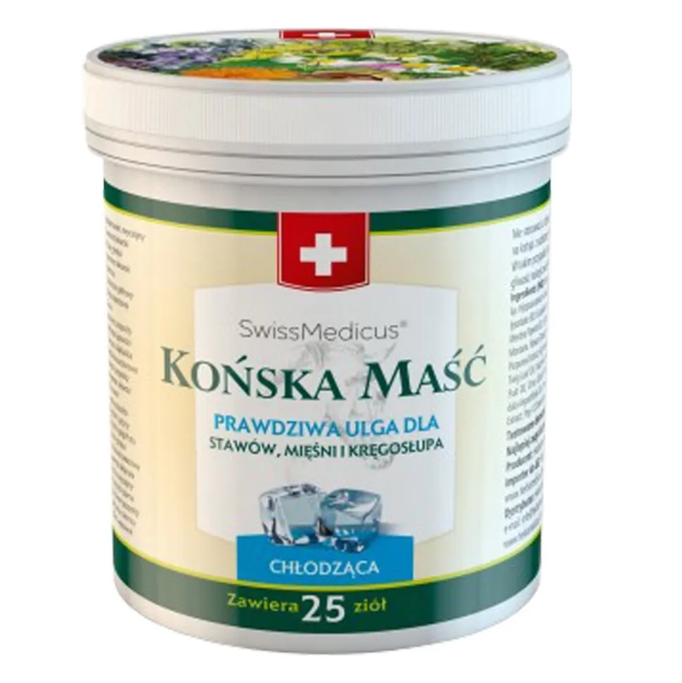 SwissMedicus, końska maść, chłodząca, 250 ml
