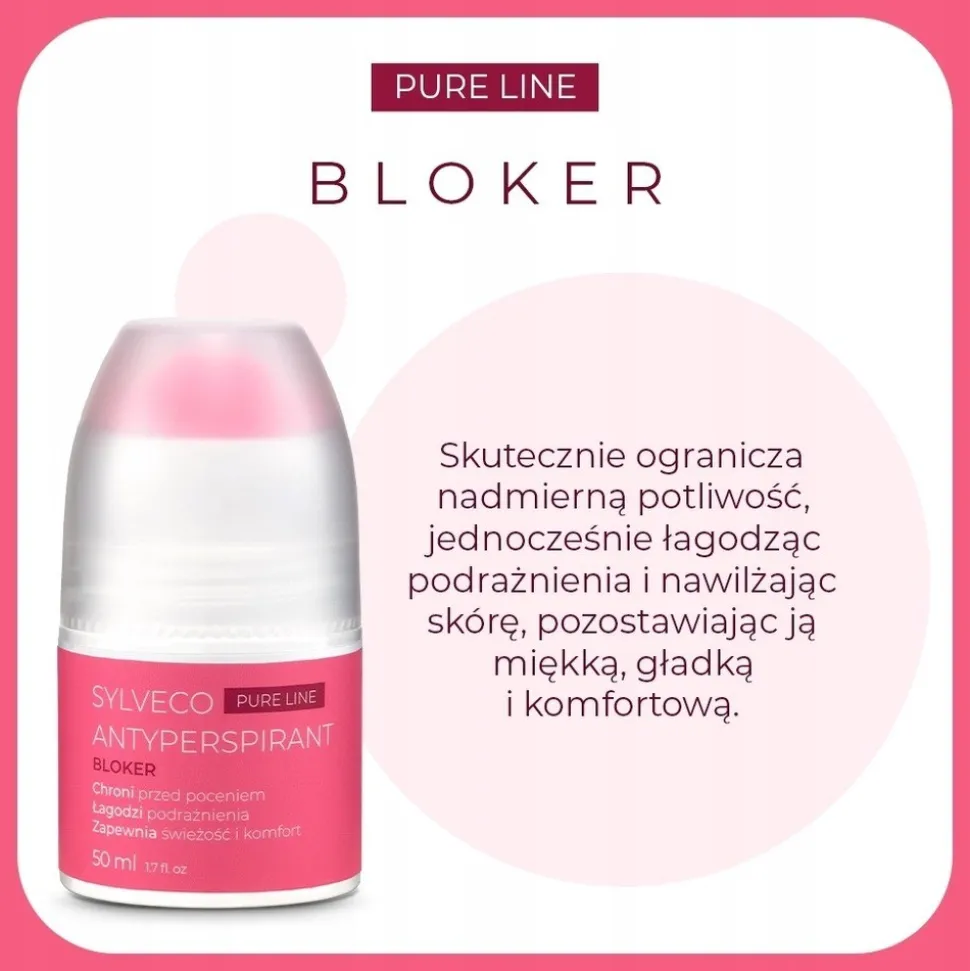 Sylveco Pure Line, bloker, 50 ml