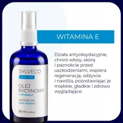 Sylveco Pure Line, olej rycynowy, 95 ml