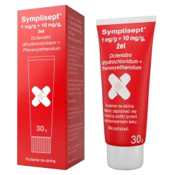 Symplisept, 1 mg/g+10 mg/g, żel, 30 g