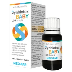 Synbiotex Baby LGG, krople, 7 ml