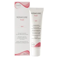 Synchroline Rosacure fast, emulsja żelowa do twarzy, 30 ml