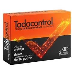 Tadacontrol, 10 mg, tabletki powlekane, 2 szt.