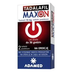 Tadalafil Maxon, 10 mg, tabletki powlekane, 2 szt.