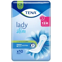 Tena Lady Slim OTC Edition, podpaski na nietrzymanie moczu, Extra, 10 szt.