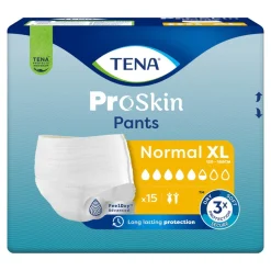 Tena Pants ProSkin Normal, majtki chłonne, rozmiar XL, 15 szt.
