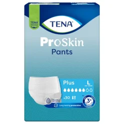 Tena Pants ProSkin Plus, majtki chłonne, rozmiar L, 30 szt.