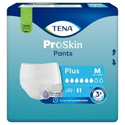 Tena Pants ProSkin Plus, majtki chłonne, rozmiar M, 10 szt.