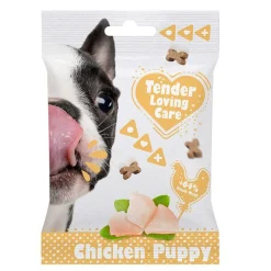Tender Loving Care Puppy Chicken, miękkie przysmaki dla szczeniąt z kurczakiem, 100 g