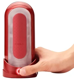 Tenga  Flip 0 Red Warmer Package, masturbator z podgrzewaczem, 1 szt.